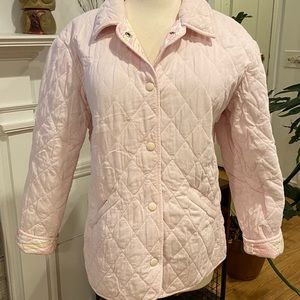Vintage Lilypod Pink Corduroy Quilted Jacket